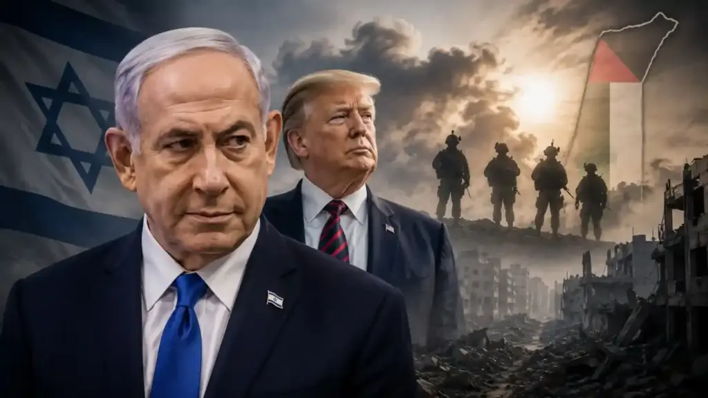 Netanyahu Gaza Withdrawal Stance ગાઝા જંગ પર નેતન્યાહૂની મોટી જાહેરાત, ઇઝરાયેલી સેનાની વાપસી પર વડા પ્રધાન બેન્જામિન નેતન્યાહૂએ રાખી મોટી શરત