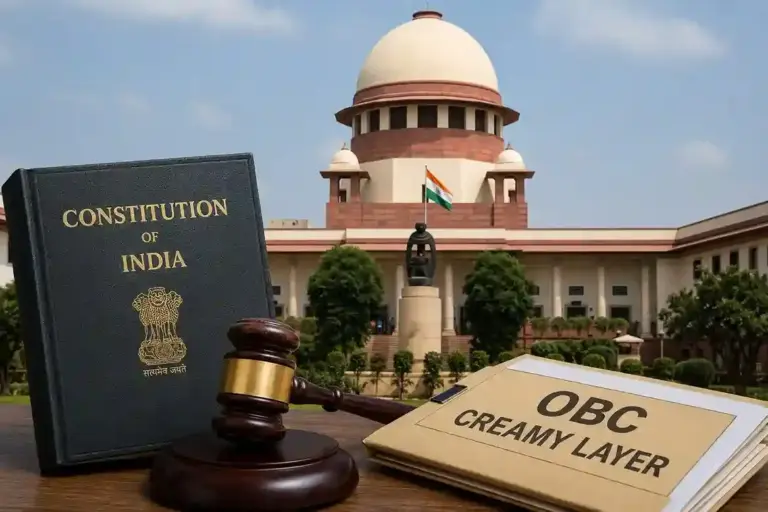 OBC Creamy Layer  OBC ક્રીમી લેયર મામલે કેન્દ્ર સરકારે સુપ્રીમ કોર્ટના દ્વાર ખખડાવ્યા જુના આદેશમાં ફેરફાર કરવા કેન્દ્ર સરકાર પહોંચી સુપ્રીમ કોર્ટ, જાણો શું છે માંગ