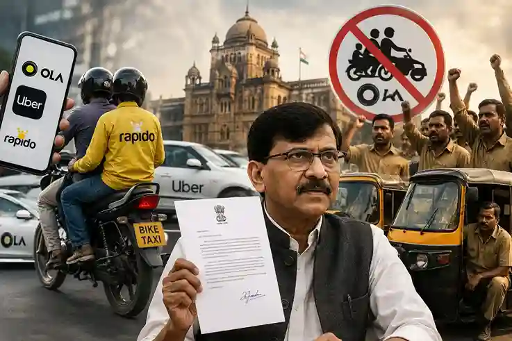 Ola Uber Rapido Maharashtra મરાઠી રિક્ષા ચાલકોના પેટ પર લાત ન મારશો, ઓલાઉબર અને રેપિડોની મંજૂરી પર સંજય રાઉતનો સરકારને પત્ર