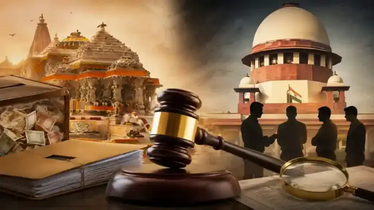 Ram Temple Donation Case  અયોધ્યા રામ મંદિર  દાન કૌભાંડ કેસ SIT રિપોર્ટ જાહેર નહીં થાય, પણ તપાસ માટે સૂચનો આપવાની છૂટ…