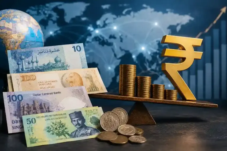 Richer Than India But Weaker Currency  અમીરીમાં ટોપ, પણ કરન્સીમાં ફ્લોપ જાણો કયા દેશોની કરન્સી ભારતીય રૂપિયા સામે પાણી ભરે છે!