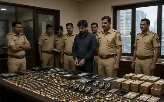 Santacruz Police Seizes Property Worth Rs 76.39 Lakh in Theft Case સાંતાક્રુઝ પોલીસે ચોરી કેસમાં ૭૬.૩૯ લાખ રૂપિયાની કિંમતની મિલકત જપ્ત, બિહારના દરભંગાથી કુખ્યાત તસ્કર ઝડપાયો