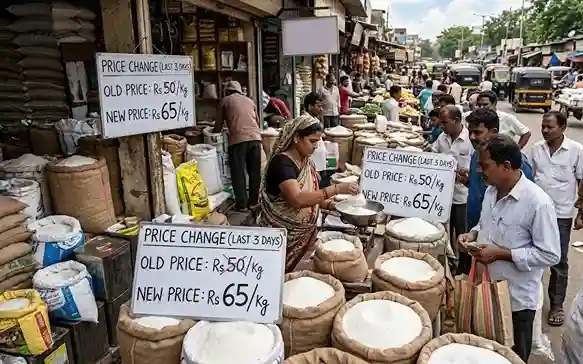 Sugar Price Hike Raksha Bandhan  ૫૦, ૬૦ અને આજે ૬૫ રૂપિયા! ત્રણ દિવસમાં ખાંડના ભાવ ભડકે બળ્યા, રક્ષાબંધનનો તહેવાર બનશે મોંઘો