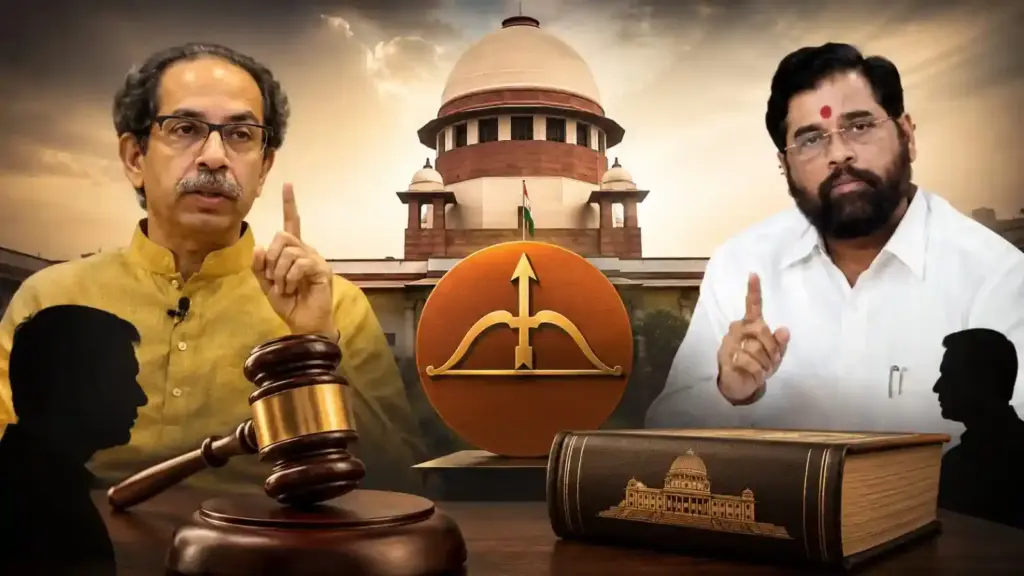 Supreme Court Hearing Shiv Sena Symbol  શિવસેના નામ અને પ્રતીક વિવાદ સુપ્રીમ કોર્ટમાં કાનૂની જંગ અંતિમ તબક્કામાં, કોના ફાળે જશે અસલી શિવસેના?