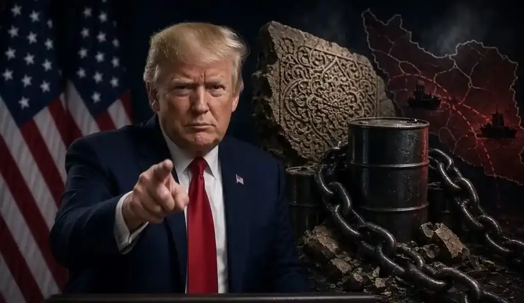 Trump Imposes Economic Sanctions યુએસઈરાન યુદ્ધ તણાવ ટ્રમ્પે ઈરાન પર મોટા આર્થિક પ્રતિબંધોની કરી જાહેરાત, મદદગારોને આપ્યો આકરો અલ્ટીમેટમ