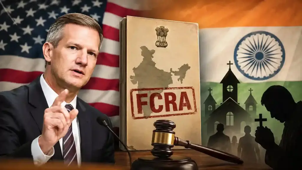 US Congressman India FCRA Amendments ભારતઅમેરિકા સંબંધોમાં તણાવ? પ્રસ્તાવિત FCRA સુધારા બિલ સામે અમેરિકી સાંસદ રાઇલી મૂરનો વિરોધ