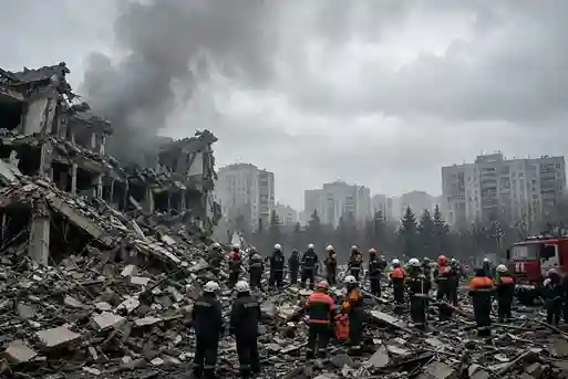 Ukraine Attack Kills 13 in Russia યુદ્ધ વધુ ભડક્યુ… યુક્રેનના ઘાતક હવાઈ હુમલામાં ૧૩ લોકોનાં મોતથી રશિયા લાલઘૂમ, મોસ્કોમાં ભારે રોષ