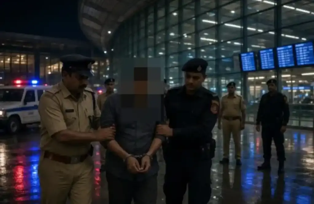 Underworld Don Associate Arrested  અંડરવર્લ્ડ ડોન નો સાગરીત દિલ્હી એરપોર્ટ પરથી ઝડપાયો, છેલ્લા ત્રણ વર્ષથી હતો ફરાર
