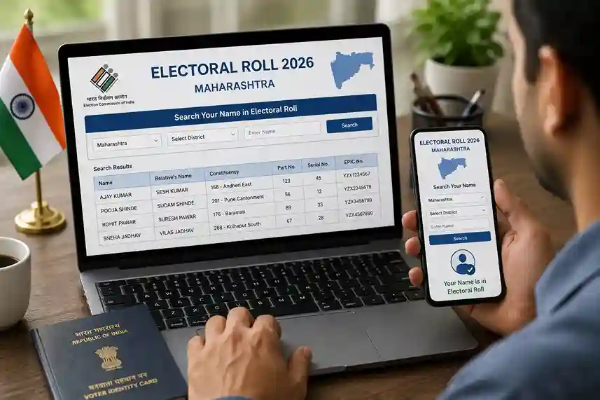 Voter List 2026 Maharashtra મતદાર યાદીમાં તમારું નામ છે કે નહીં? ૩૧ ઓગસ્ટે પ્રસિદ્ધ થશે નવી યાદી, આ રીતે કરો ઓનલાઇન તપાસ