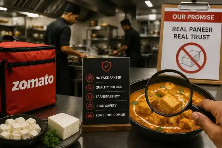 Zomato Strict Rules  પનીરના નામે નકલી ચીજ વેચવું બંધ! ઝોમેટોએ રેસ્ટોરન્ટ્સ માટે જારી કર્યા સખત નિયમો