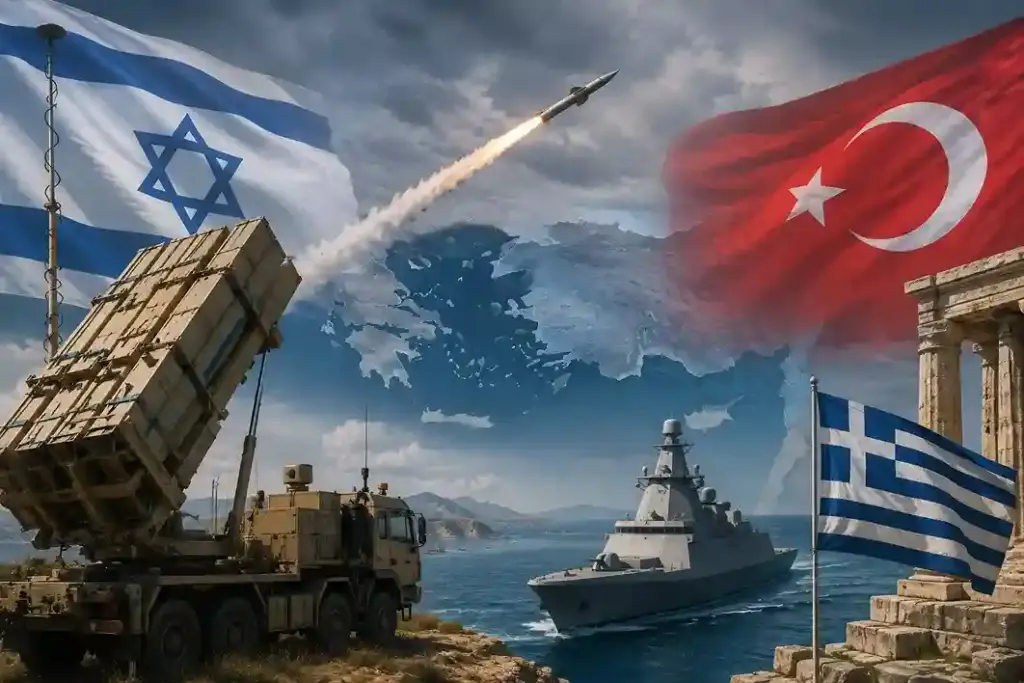 Israel Turkey Geopolitical Tension ઇઝરાયેલનો તુર્કી સામે માસ્ટરસ્ટ્રોક ગ્રીસને અદ્યતન મિસાઈલ સિસ્ટમ આપવાનો મોટો નિર્ણય, બદલાયા વૈશ્વિક સમીકરણ