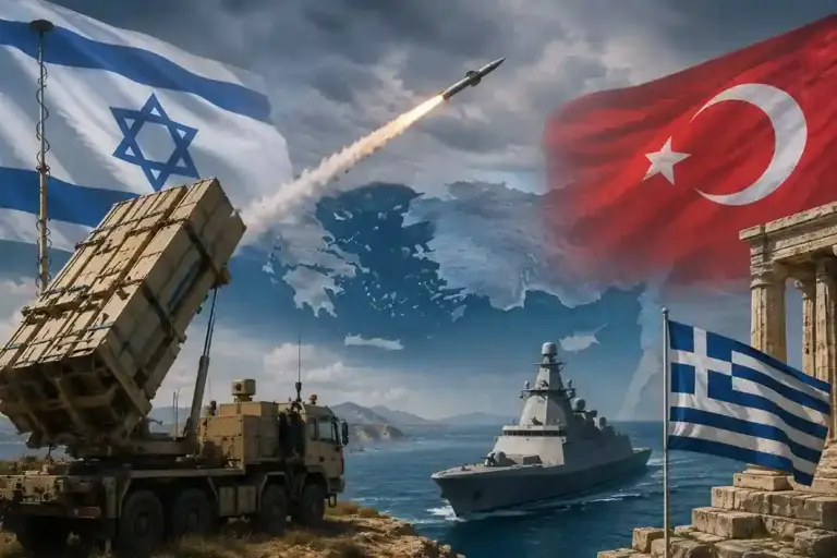 Israel Turkey Geopolitical Tension  ઇઝરાયેલનો તુર્કી સામે માસ્ટરસ્ટ્રોક ગ્રીસને અદ્યતન મિસાઈલ સિસ્ટમ આપવાનો મોટો નિર્ણય, બદલાયા વૈશ્વિક સમીકરણ