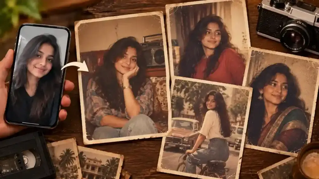 1980s AI Photo Trend   ટાઇમ મશીનની જેમ કામ કરી રહ્યું છે AI 40 વર્ષ જૂના જમાનામાં પહોંચ્યા યૂઝર્સ, 1980s રેટ્રો સ્ટાઇલ પોટ્રેટ્સનો ઇન્ટરનેટ પર જોરદાર ક્રેઝ