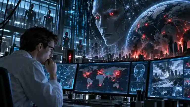 AI Extinction Risk  આર્ટિફિશિયલ ઇન્ટેલિજન્સથી માનવજાતિના વિનાશનું ૧૦ ટકાથી વધુ જોખમ, રિસર્ચરે આપી ગંભીર ચેતવણી