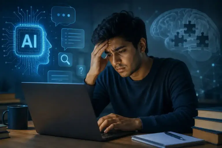 AI Overuse Mental Impact   ટેક્નોલોજીની ગુલામી તરફ માનવજાત! AIનો વધુ પડતો ઉપયોગ લાગણીહીન બનાવી રહ્યો છે  ‘રોબોટ’