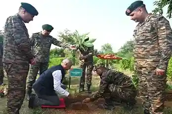 AIIA And 132 Eco Task Force Partner અરવલ્લી પર્વતમાળામાં અશ્વગંધાનું વાવેતર અને સંશોધન AIIA અને ૧૩૨ ઈકો ટાસ્ક ફોર્સ વચ્ચે ઐતિહાસિક ભાગીદારી!