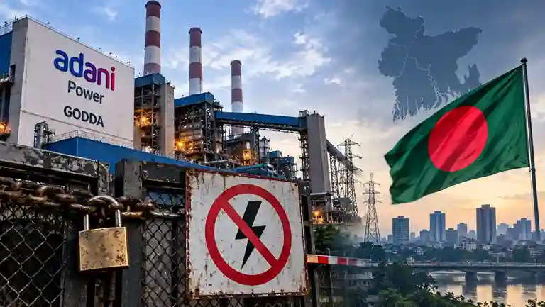 Adani Power Godda Plant Shutdown અદાણી ગોડ્ડા પ્લાન્ટમાંથી સપ્લાય ઠપ થતાં બાંગ્લાદેશમાં અંધારપટ, BNP એ બ્રિક્સ સમિટ સાથે જોડાયેલો છે વિવાદ!