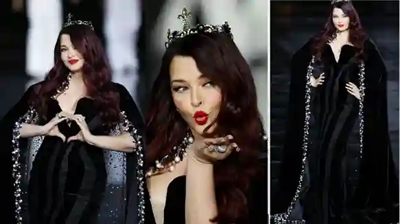Aishwarya Rai Paris Fashion Week પેરિસ ફેશન વીકના રેમ્પ પર ઐશ્વર્યા રાયનો જાદુ કેન્ડલ જેનર સાથે ગ્લોબલ રનવે પર જબરદસ્ત વૉક, તસવીરો વાયરલ!