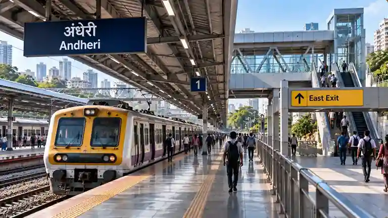 Andheri Railway Station Home Platform અંધેરી રેલવે સ્ટેશનનું મેગા અપગ્રેડેશન ભીડથી છુટકારો મેળવવા નવું ડેડિકેટેડ હોમ પ્લેટફોર્મ મંજૂર, ઈસ્ટ કનેક્ટિવિટી વધુ સરળ બનશે