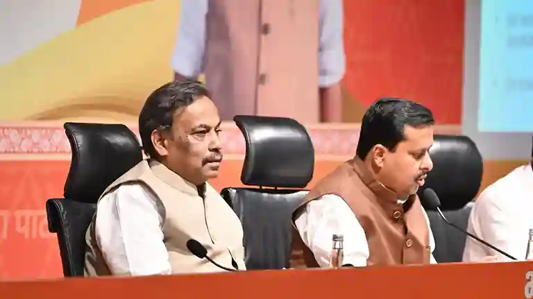 BJP State Incharge New List ભાજપની નવી યાદી જાહેર વિનોદ તાવડેને ઉત્તર પ્રદેશની મહત્વની કમાન, મહારાષ્ટ્રના પ્રભારી તરીકે આ નેતાની વરણી!