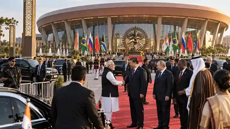 BRICS Summit 2026 Delhi દિલ્હીમાં BRICS શિખર સંમેલનનો આજથી પ્રારંભ વડાપ્રધાન મોદીએ કર્યું સ્વાગત, પુતિન અને શી જિનપિંગની મુલાકાત પર દેશભરની નજર