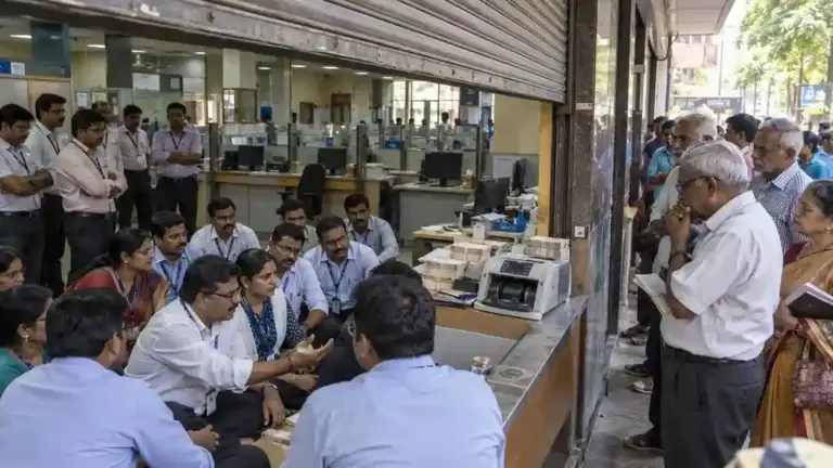 Bank Strike September 2026  બેંક કર્મચારીઓની દેશવ્યાપી હડતાળ ૨૮ થી ૩૦ સપ્ટેમ્બર સુધી બેંકો બંધ રહેવાની શક્યતા, શું તમારા પગાર પર થશે અસર?