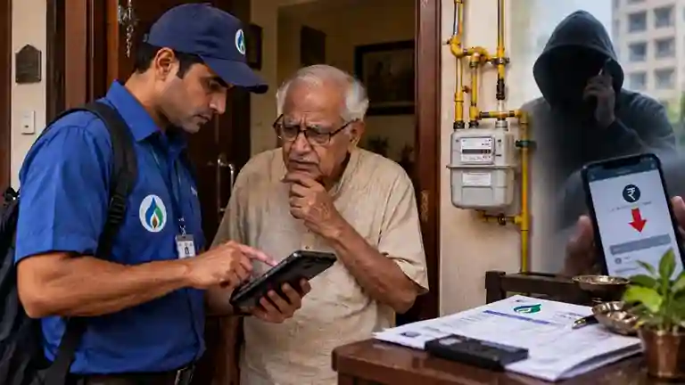 Borivali Gas Fraud  બોરીવલીમાં મહાનગર ગેસનો કર્મચારી બની ૮૦ વર્ષીય નિવૃત્ત વડીલ સાથે છેતરપિંડી, વાલ્વ બદલવાના નામે રૂ. ૧૯,૭૫૦ પડાવ્યા