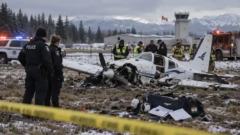 Canada Plane Crash Indian Trainee Pilots  પાઇલટ બનવાનું સપનું રોળાયું; કેનેડામાં વિમાન તૂટી પડતાં તમિલનાડુ અને પુડુચેરીના વિદ્યાર્થીઓએ જીવ ગુમાવ્યો
