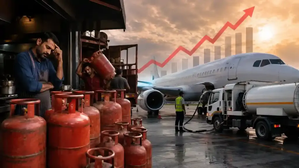 Commercial LPG and ATF Price Hike મહિનાના પહેલા જ દિવસે મોંઘવારીનો ડબલ આંચકો કોમર્શિયલ એલપીજી સિલિન્ડર અને એટીએફના ભાવમાં વધારો!