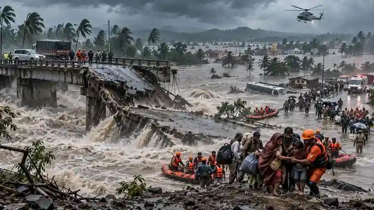 Cyclone Arnab 'અર્નબ' વાવાઝોડાએ મચાવી તબાહી! આંધ્રઓડિશામાં પુલ તૂટ્યા, ૫૦૦૦ લોકો સુરક્ષિત સ્થળે શિફ્ટ