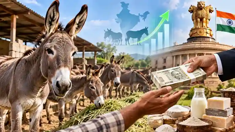 Donkey Farming Scheme  હવે ગધેડા પાલન બનશે નફાકારક બિઝનેસ કેન્દ્ર સરકાર આપી રહી છે ૫૦% સબસિડી, ₹૫૦ લાખ સુધીની મળશે આર્થિક સહાય!