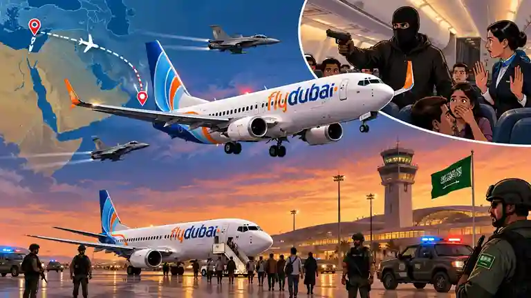 Dubai Tel Aviv Flight Emergency  હાઇજેકિંગની આશંકા વચ્ચે વિમાનનું સાઉદી અરેબિયામાં ઇમરજન્સી લેન્ડિંગ, દુબઈથી ઇઝરાયલ જઈ રહી હતી ફ્લાઇટ