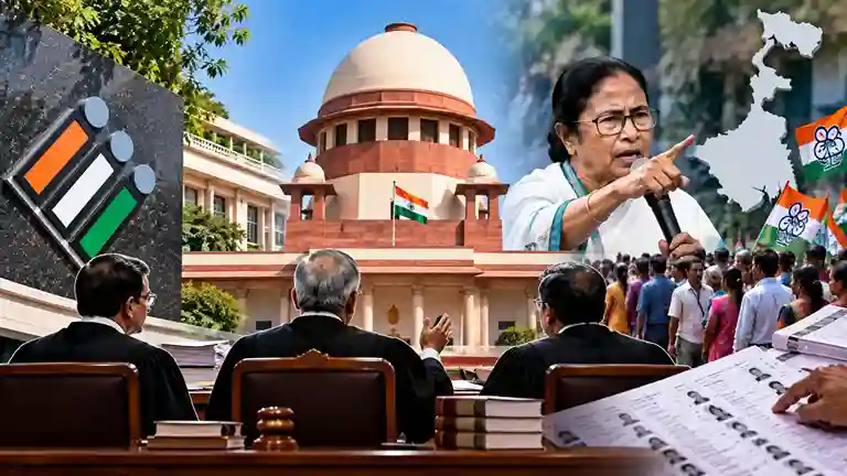 ECI Bengal TMC Dispute  'નિર્ણય ક્યારે આવશે, ચોક્કસ સમયમર્યાદા જણાવો' ટીએમસીની અરજી પર સુપ્રીમ કોર્ટે ચૂંટણી પંચને લગાવી કડક ફટકાર!
