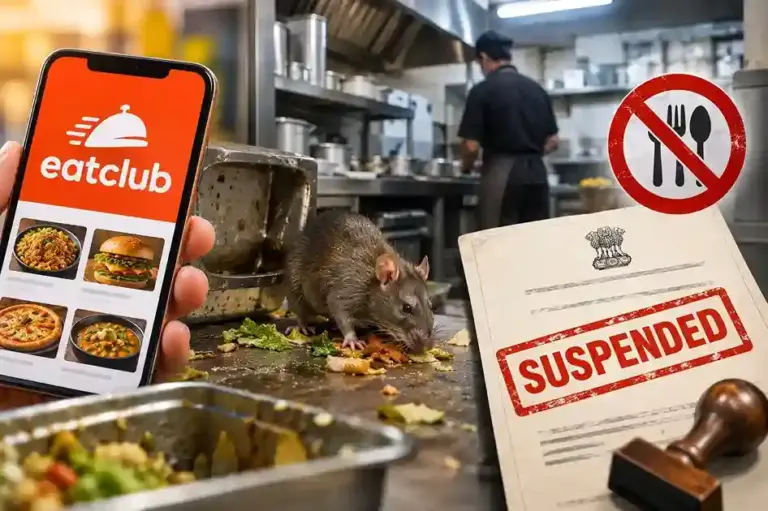 EatClub License Suspended  પ્રખ્યાત ફૂડ ડિલિવરી પ્લેટફોર્મ EatClub નું લાયસન્સ સસ્પેન્ડ, કિચનમાં મળી આવ્યા મોટા ઉંદરો અને ભારે ગંદકી