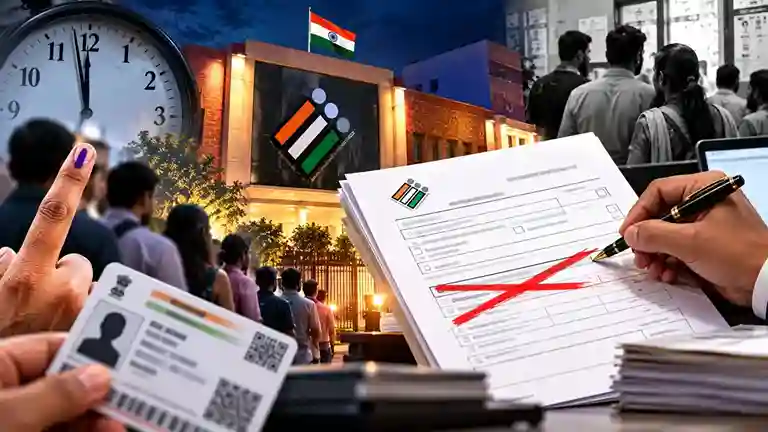 Election Commission Form6 SIR Amendment ચૂંટણી પંચે અડધી રાતે લીધો મોટો નિર્ણય ફોર્મ૬ માંથી SIR ની જોગવાઈ હટાવી, જાણો શું થશે ફેરફાર
