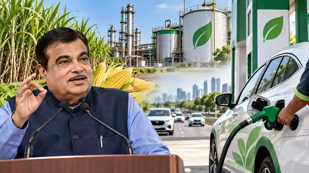 Ethanol Powered Cars કાઉન્ટડાઉન શરૂ.. પેટ્રોલ પર નિર્ભરતા ઘટશે! ‘આ’ મહિનામાં આવશે ૧૦૦% ઈથેનોલથી ચાલતી કાર..