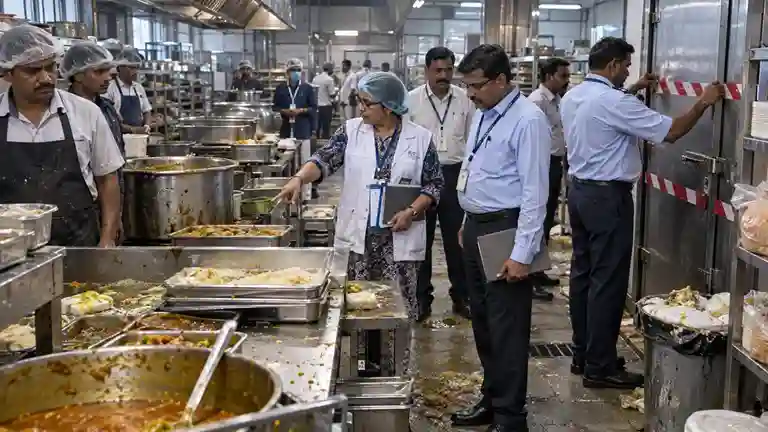 FDA Suspends IRCTC Base Kitchen Licence   મુસાફરોના આરોગ્ય સાથે ચેડાં સહન નહીં થાય! કુર્લા IRCTC બેઝ કિચનમાં ગંદકીનું સામ્રાજ્ય મળતાં FDAએ લાયસન્સ રદ કર્યું