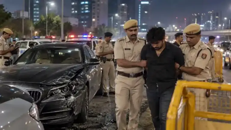 Gurugram Hit And Run Case  ગુરુગ્રામ હિટ એન્ડ રન કેસમાં પોલીસને મોટી સફળતા અકસ્માત સર્જીને ફરાર થયેલો આરોપી ડ્રાઇવર રાજસ્થાનથી ઝડપાયો