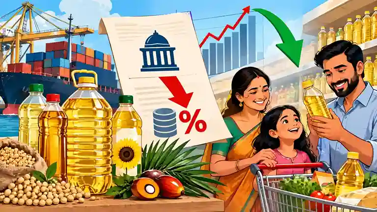 Import Duty On Edible Oils  ખાદ્ય તેલમાં ૧ વર્ષમાં ૨૦% ભાવવધારા બાદ સરકાર એક્શનમાં; તહેવારો પહેલાં ભાવમાં મોટી રાહત