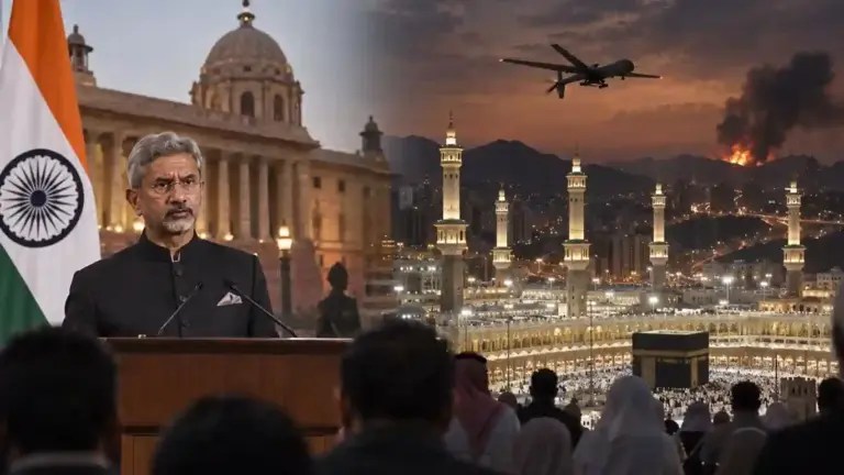 India Reaction Mecca Drone Attack  મક્કા નજીક ડ્રોન હુમલા પર ભારતની આકરી પ્રતિક્રિયા કહ્યું 'વિશ્વભરના મુસ્લિમોની આસ્થા અને પવિત્રતા સાથે ચેડાં અસ્વીકાર્ય'