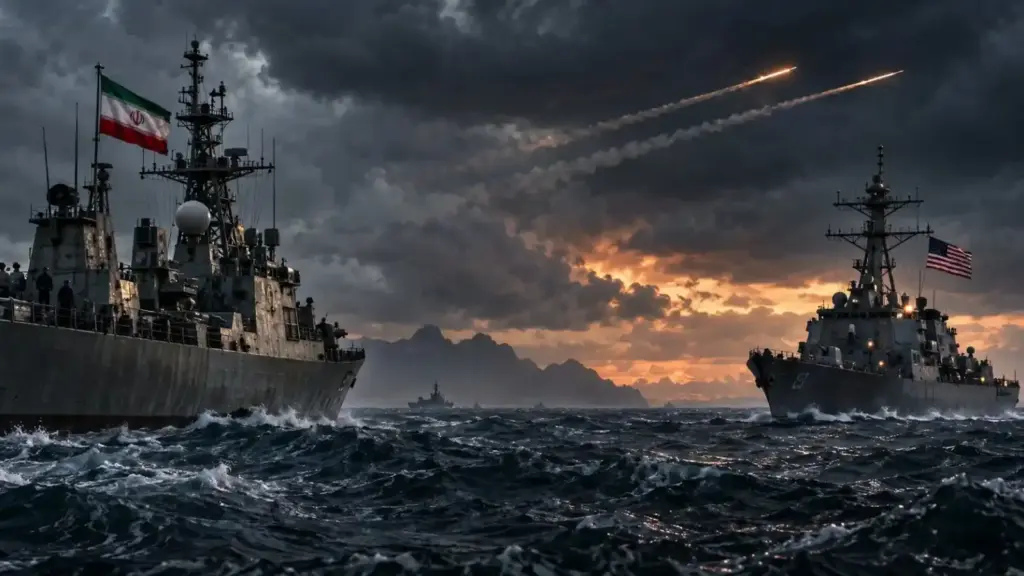 Iran Threatens US In Indian Ocean  ઈરાનની ખુલ્લી ધમકી! હિંદ મહાસાગરમાં અમેરિકી જહાજોને ટાર્ગેટ કરવાની આપી ચેતવણી, વિશ્વભરમાં ફફડાટ