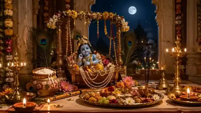 Janmashtami Puja Muhurat 2026  જન્માષ્ટમીની પૂજા માટે મળશે માત્ર 46 મિનિટનો સમય, નોંધી લો કાનુડા ના જન્મોત્સવનો શુભ મુહૂર્ત