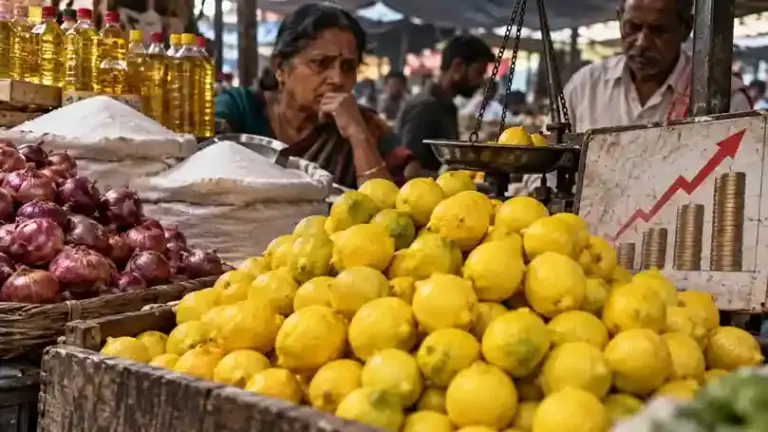 Lemon Price Hike  મોંઘવારીની ચોતરફી થપાટ શાકભાજી માર્કેટમાં લીંબુ લાલઘૂમ, અન્ય ખાદ્યચીજો મોંઘી થયા બાદ લીંબુના ભાવમાં રેકોર્ડબ્રેક વધારો