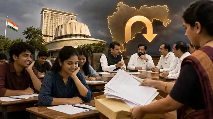 Maharashtra Hindi Exam UTurn મહારાષ્ટ્ર સરકારનો હિન્દી પરીક્ષા મામલે મોટો યુટર્ન, ૫૦ વર્ષ જૂનો આ નિયમ કર્યો રદ