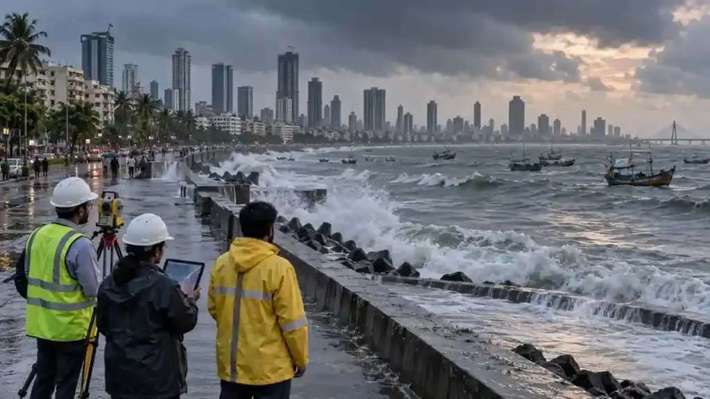 Mumbai Coastline Climate Risk Assessment મુંબઈ ડૂબવાની અણી પર? અરબી સમુદ્રની સપાટી વધતાં BMC એક્શનમાં, 149 કિમી કોસ્ટલ બેલ્ટનું શરૂ કરાશે સેફ્ટી ઓડિટ