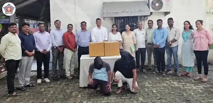 Mumbai Crime Branch Drug Bust ટ્રોમ્બેમાંથી ₹૬૪ લાખની કિંમતની ૨૧,૦૦૦ નશીલી ગોળીઓ જપ્ત, બે રીઢા તસ્કરોની ધરપકડ