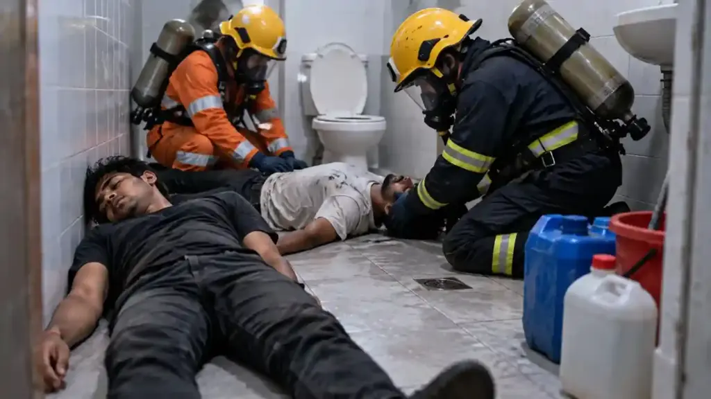 Mumbai Toilet Tragedy  રામ મંદિરમાં ડ્રેનેજના ઝેરી ગેસે લીધો ભોગ; શૌચાલયમાં વેન્ટિલેશન ન હોવાથી શ્વાસ રુંધાયો; બે યુવાનોના કરૂણ મોત