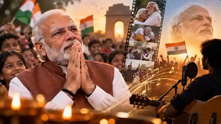 PM Modi Birthday Emotional Song 'તેને દિલથી આશીર્વાદ છે...' પીએમ મોદીને જન્મદિવસ પર મળી સ્પેશિયલ ગિફ્ટ, ખાસ સોંગ સાંભળી વડાપ્રધાન પણ ભાવુક થયા; VIDEO વાયરલ