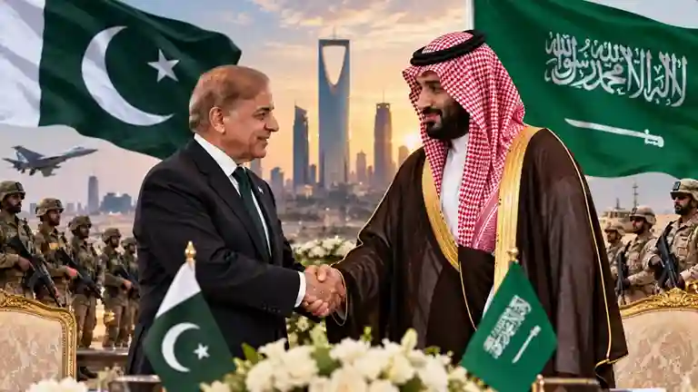 Pakistan Reaffirms Support To Saudi Arabia હૂથી હુમલા વચ્ચે પાકિસ્તાન આવ્યું સાઉદીના સપોર્ટમાં, પીએમ શરીફે MBSને આપ્યું સુરક્ષાનું વચન!