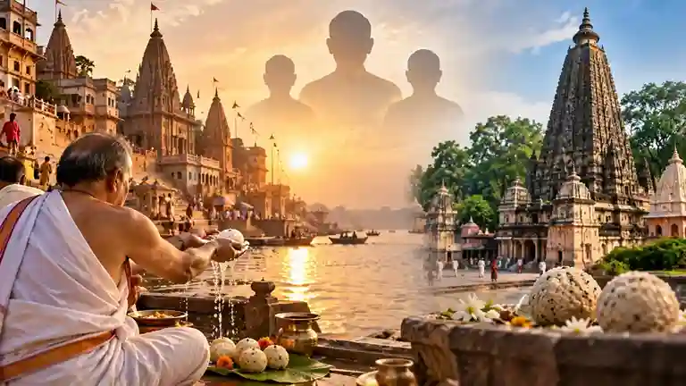 Pitru Paksha Kashi Gaya Pind Daan પિતૃપક્ષમાં ગયા પહેલાં કાશીમાં કેમ થાય છે પિંડદાન? જાણો પૌરાણિક મહત્વ અને ધાર્મિક નિયમ